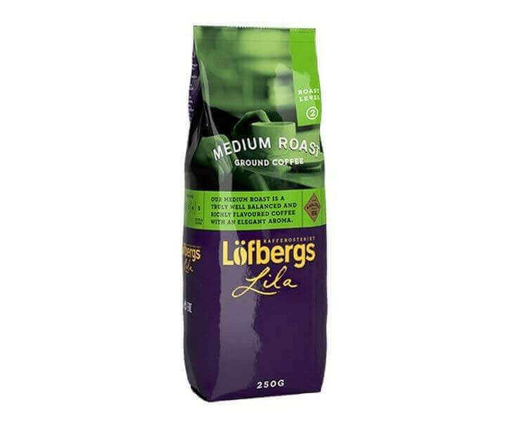 КОФЕ МОЛОТЫЙ MEDIUM ROAST, 250 Г, LOFBERGS