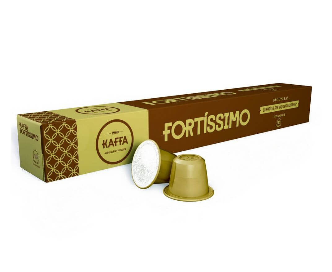 Кофе в капсулах Fortissimo, 10 шт. х 5.5 г, Kaffa