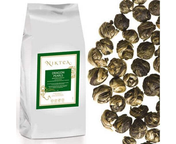 Чай зеленый Dragon Pearls (Жемчужины Дракона), 250 г, Niktea