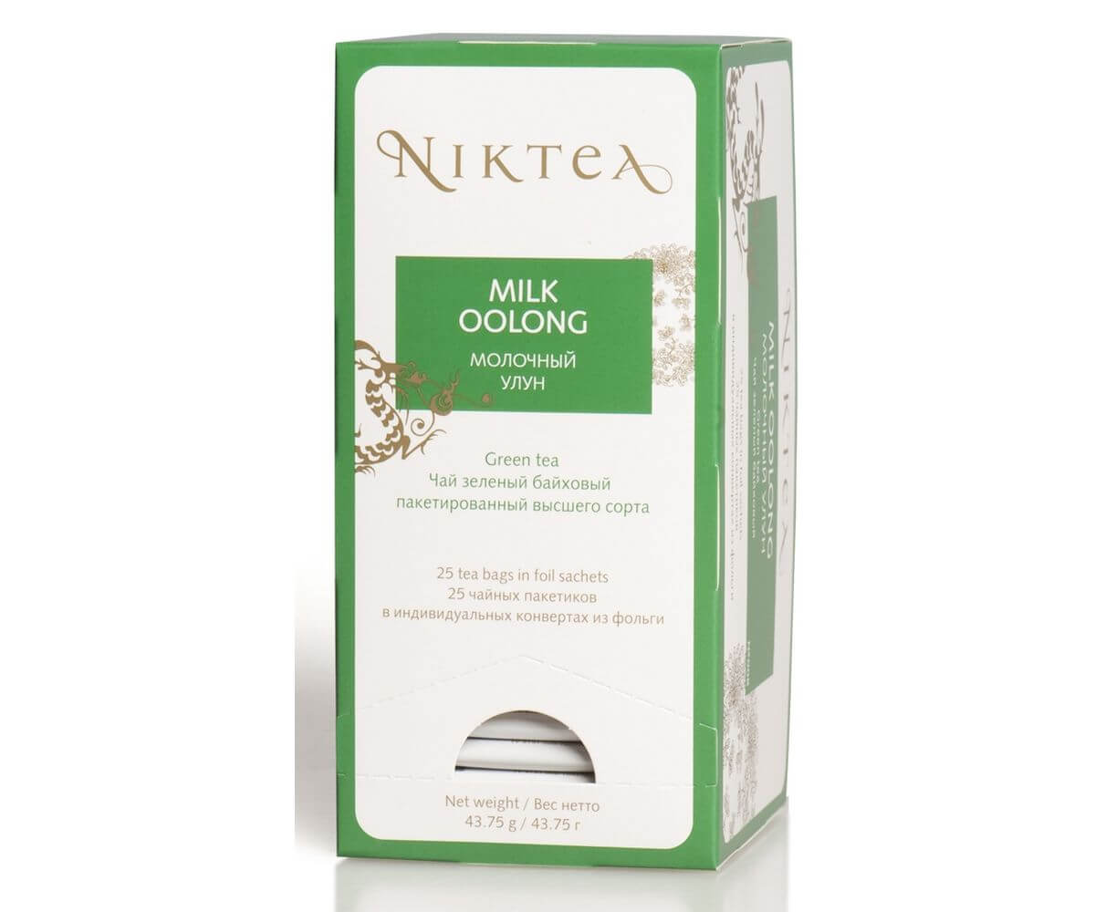 Чай Milk Oolong (Молочный Улун), 25 пак., Niktea