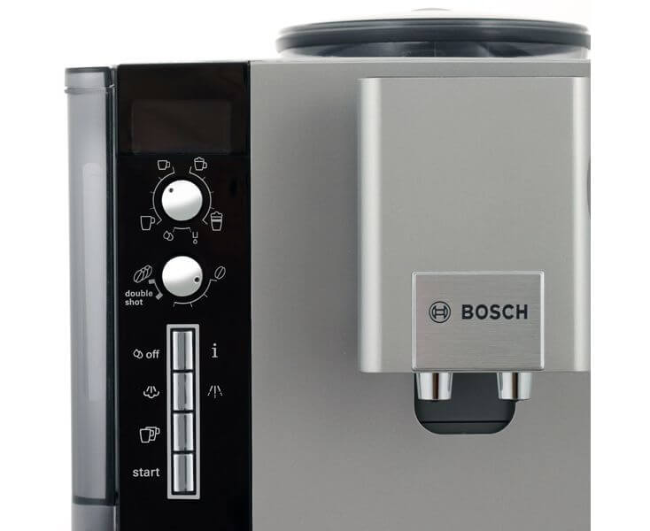Автоматическая кофемашина эспрессо TES556M1RU, серая, пластик, Bosch