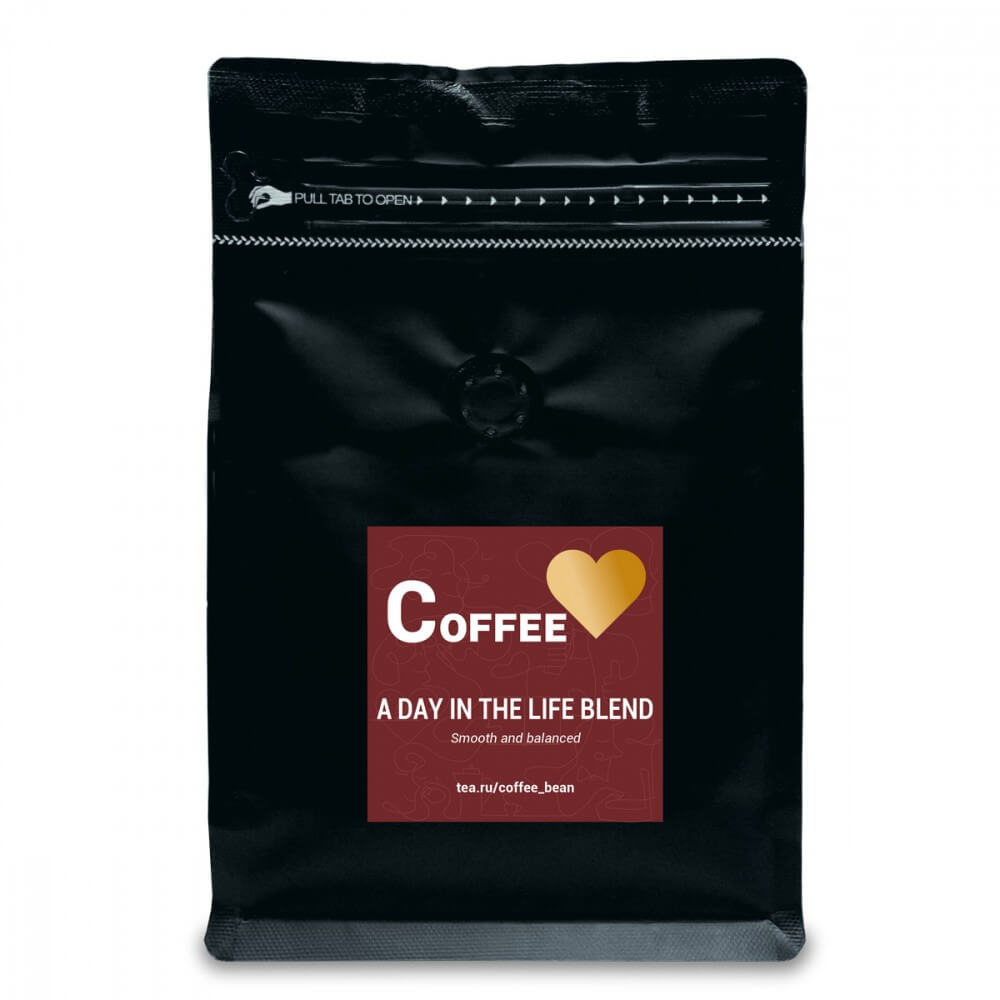 Кофе "A Day In The Life Blend", в зёрнах, 200 гр
