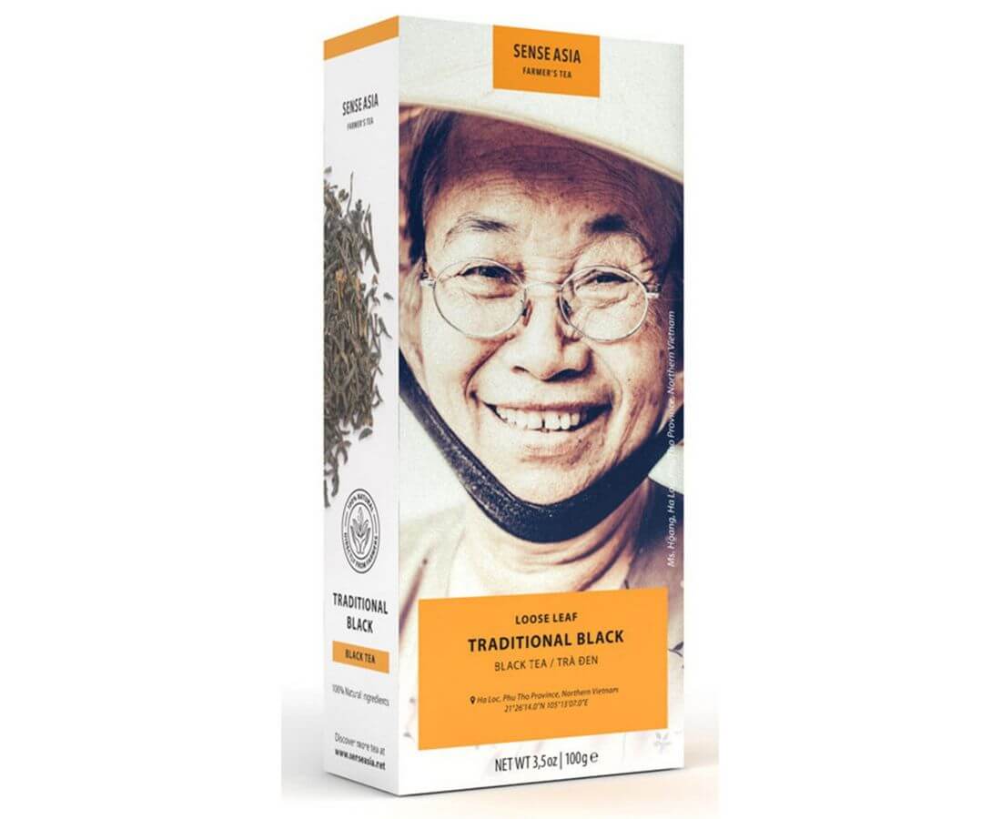 Традиционный Черный чай "Farmer's Tea" collection, 100 г, Sense Asia