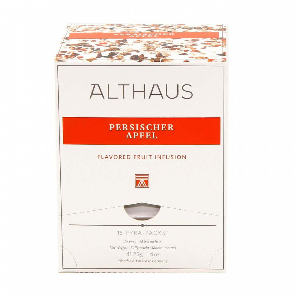 Фруктовый чай Althaus "Persischer Apfel (Персидское яблоко)", 15 пирамидок