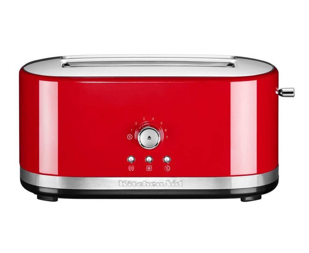 Тостер Artisan на 2 хлебца, удлиненные слоты, красный, 5KMT4116EER, KitchenAid