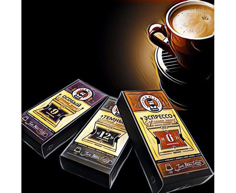 Кофе в капсулах Американо, 100% Арабика, 10 шт., Jack Bean