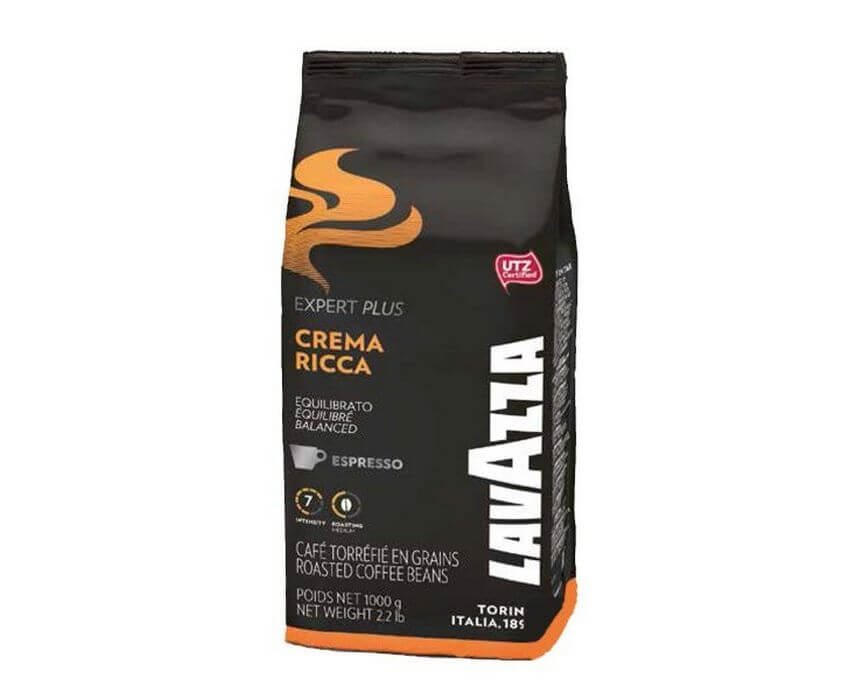 Кофе в зернах «Crema Ricca», 1 кг, Lavazza
