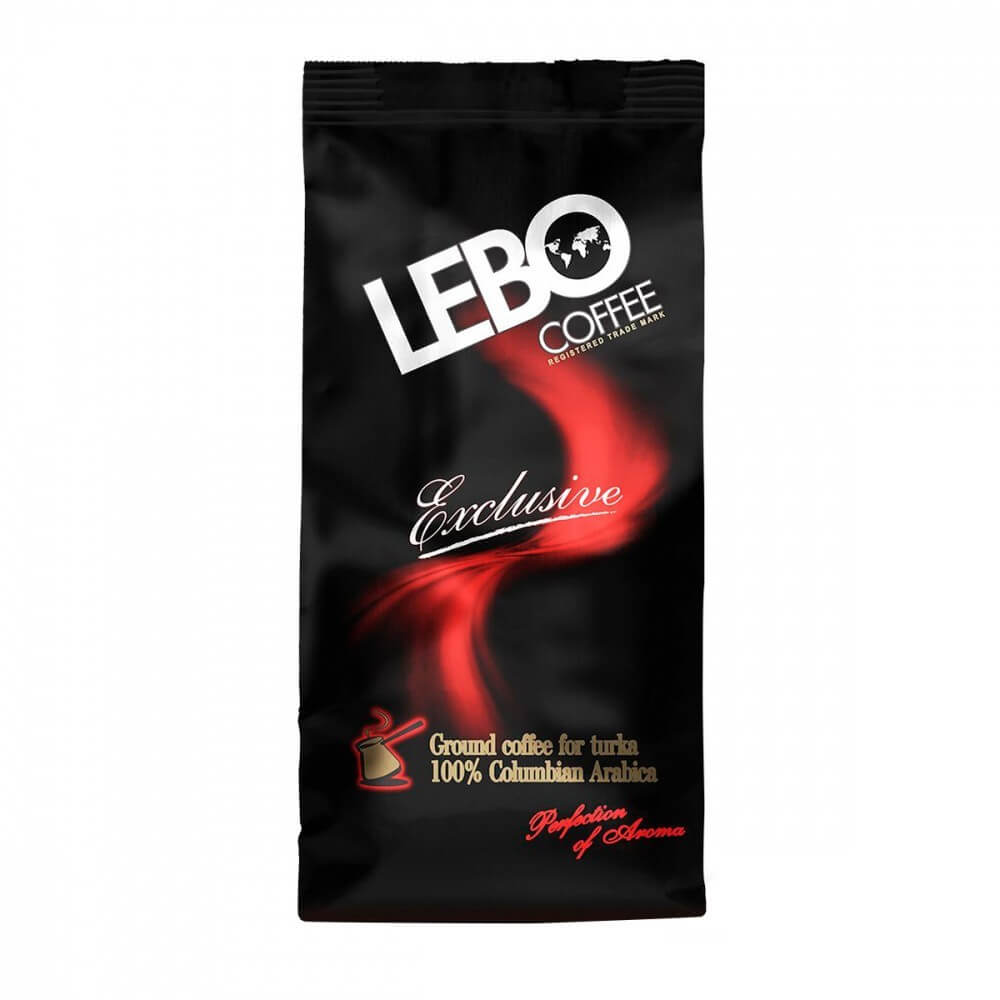 Кофе Lebo "Exclusive", молотый для турки, 100 гр