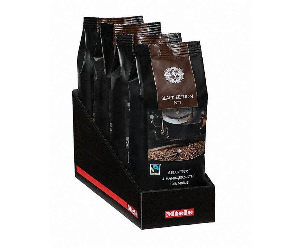 Кофе в зернах Black Edition N°1, 4х250 г, Miele