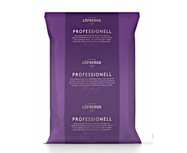 Кофе в зернах Continental Blend RFA, 1 кг, Lofbergs