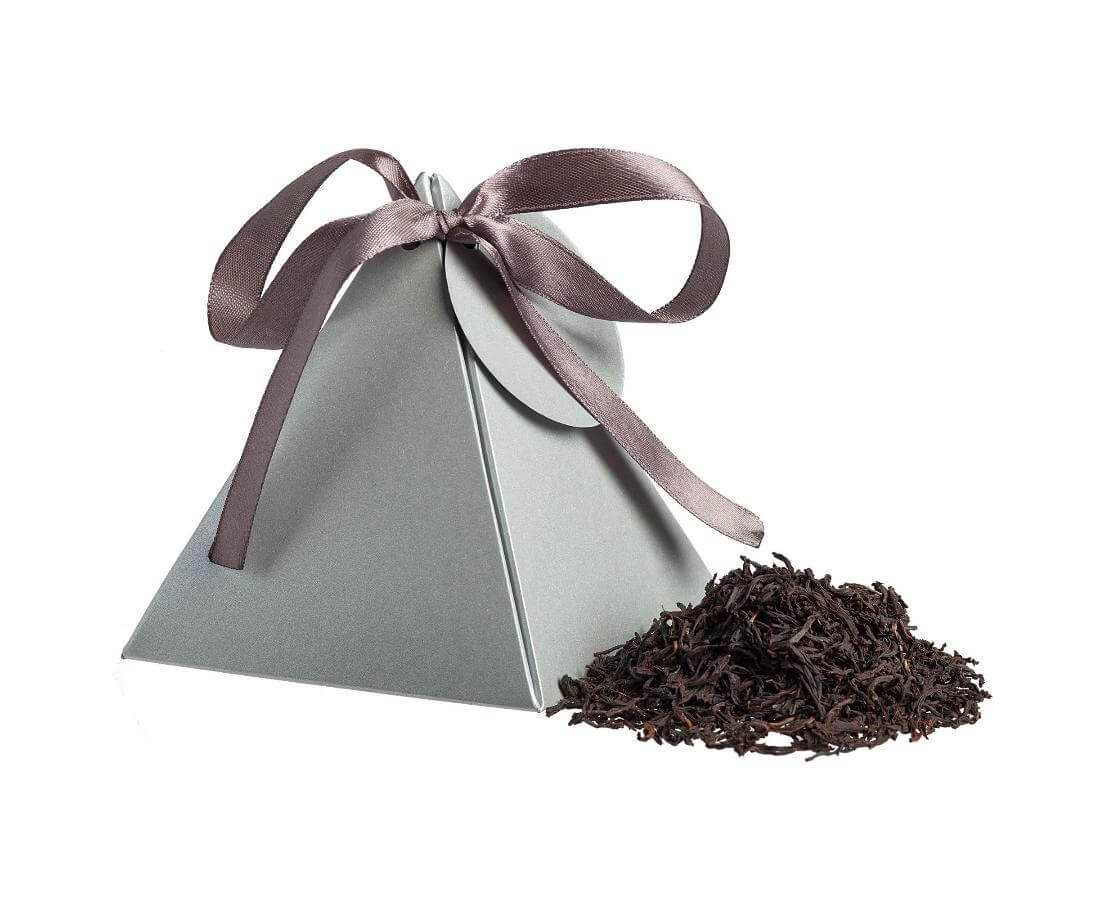 Чай Breakfast Tea в пирамидке, серебристый, 50 г