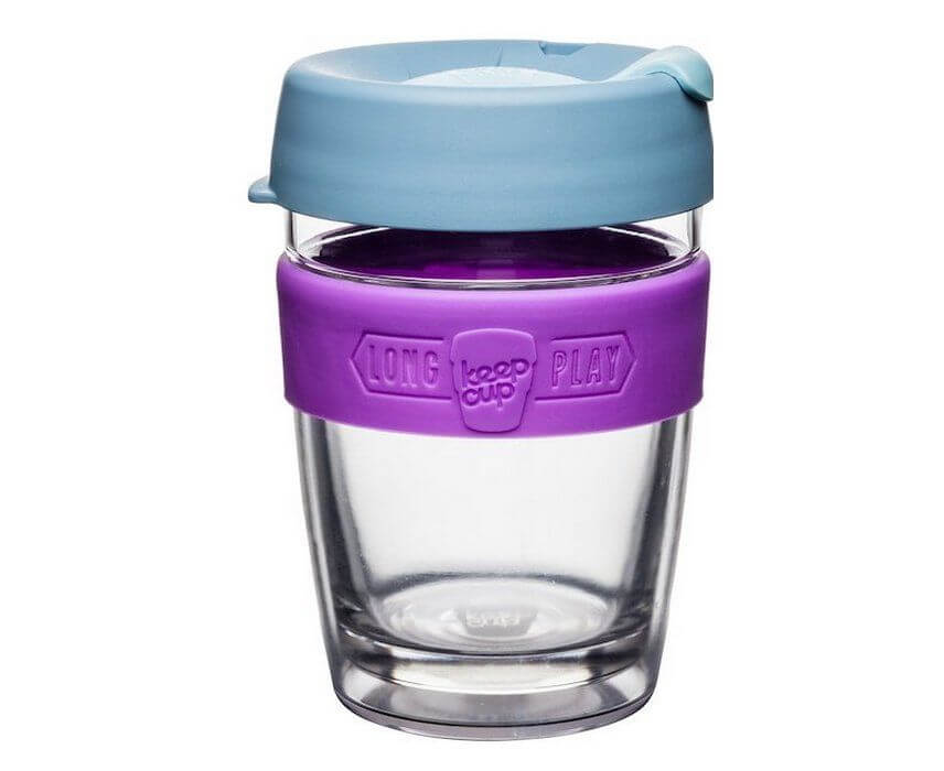 Кружка Longplay Lavender, 340 мл, цвет лаванда, стекло, KeepCup