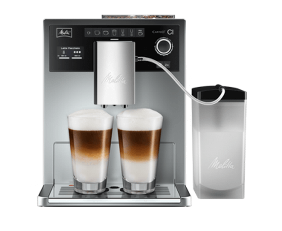 Кофемашина Е 970-101 CAFFEO CI, серая, пластик, Melitta