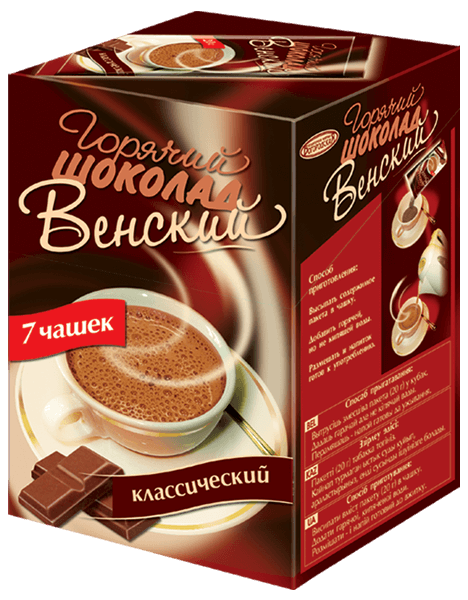Горячий шоколад Венский "Классический", 140 гр