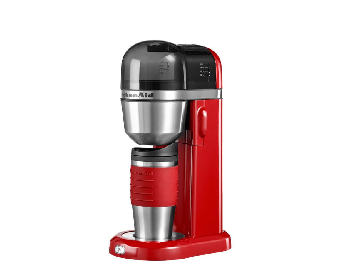 Кофеварка 5KCM0402EER, красная, KitchenAid