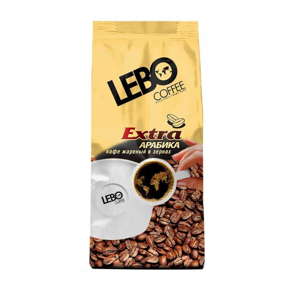 Кофе Lebo "Extra", в зёрнах, 250 гр