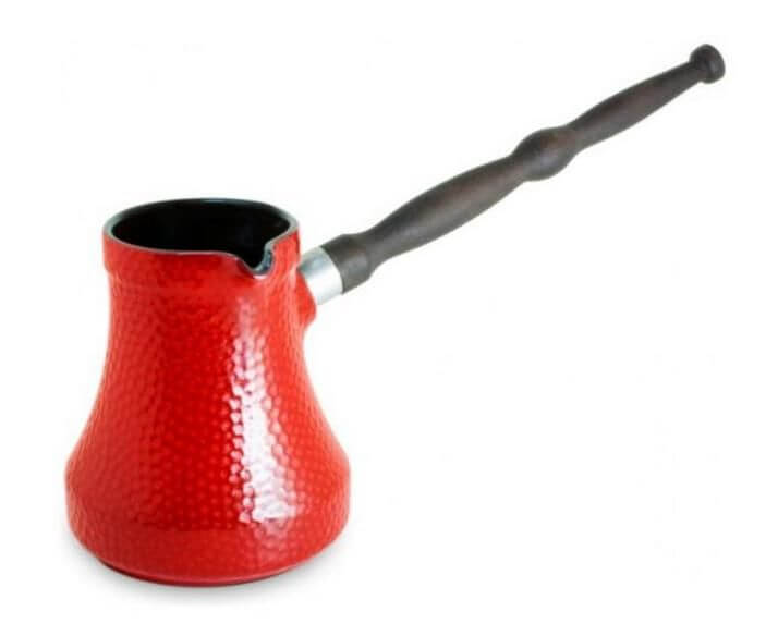 Керамическая турка Ibriks Hammered, 350 мл, красная, Ceraflame