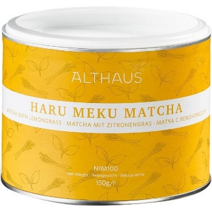 Чай Althaus "Haru Meku Matcha", матча с лемонграссом, 150 гр