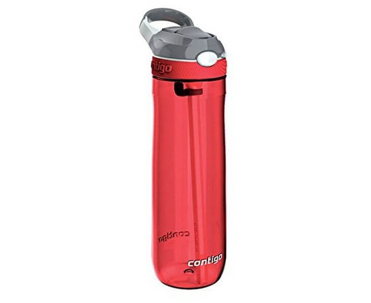 Бутылка для воды Ashland Citron, 750 мл, красная, Contigo
