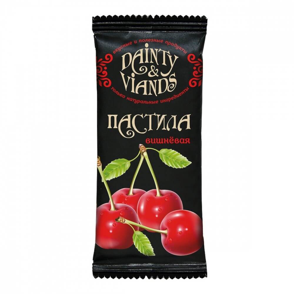 Вишневая 40. Батончик Dainty Viands. Батончик-пастила Вишневая "Dainty & Viands", 40 г. Пастила Dainty Viands. Dainty & Viands яблочная, 40 г.