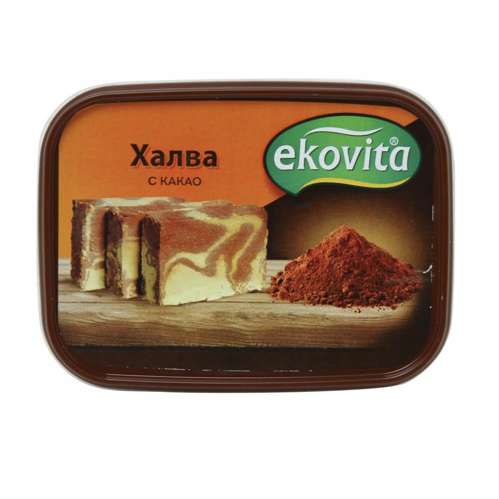 Халва Ekovita "С какао", 250 гр