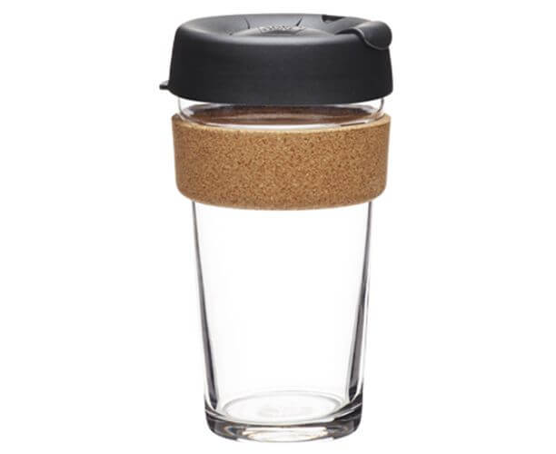Кружка Espresso limited, 454 мл, черная, стекло, KeepCup
