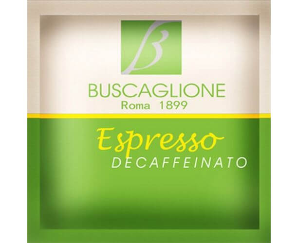 Кофе в чалдах Decaffeinato без кофеина, 7 г х 50 шт., Buscaglione