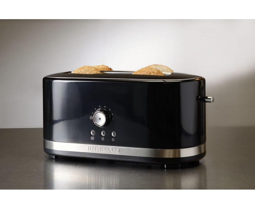 Тостер Artisan на 2 хлебца, удлиненные слоты, черный, 5KMT4116EOB, KitchenAid
