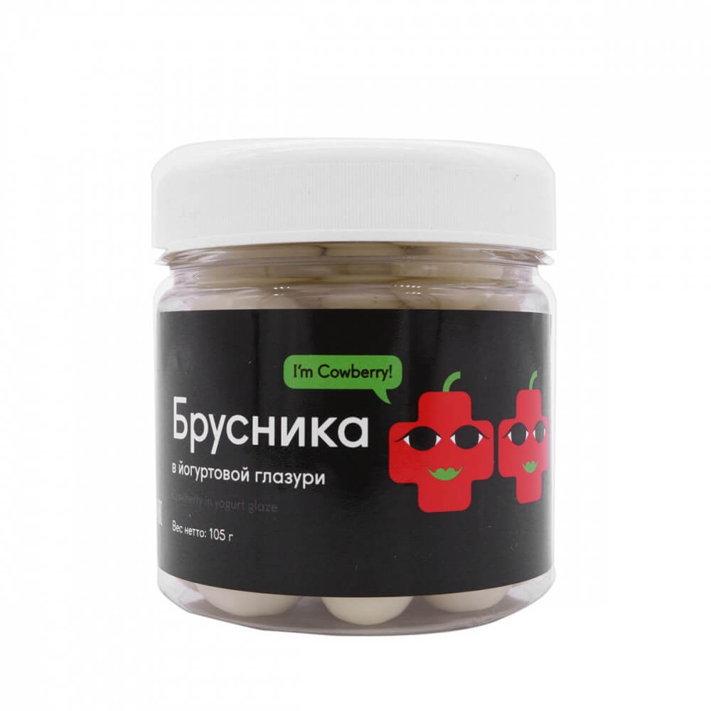 Брусника в йогуртовой глазури SNACK SNACK, 105 гр