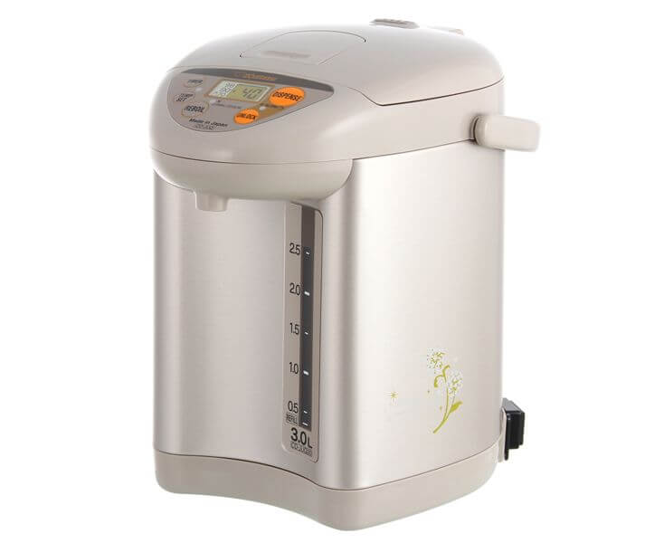 Термопот 3 л, CD-JUQ 30 CT, цвет шампанского, металл, Zojirushi
