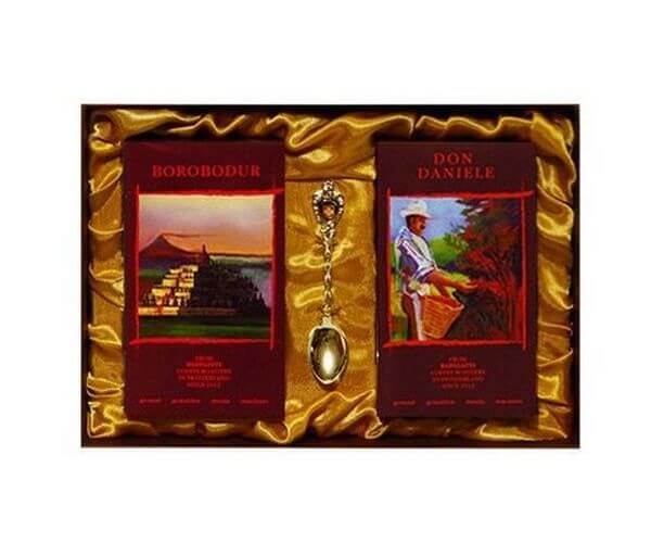 Подарочный набор кофе Борободур (зерно) + Дон Даниэль (зерно), 2 х 250 г, Badilatti