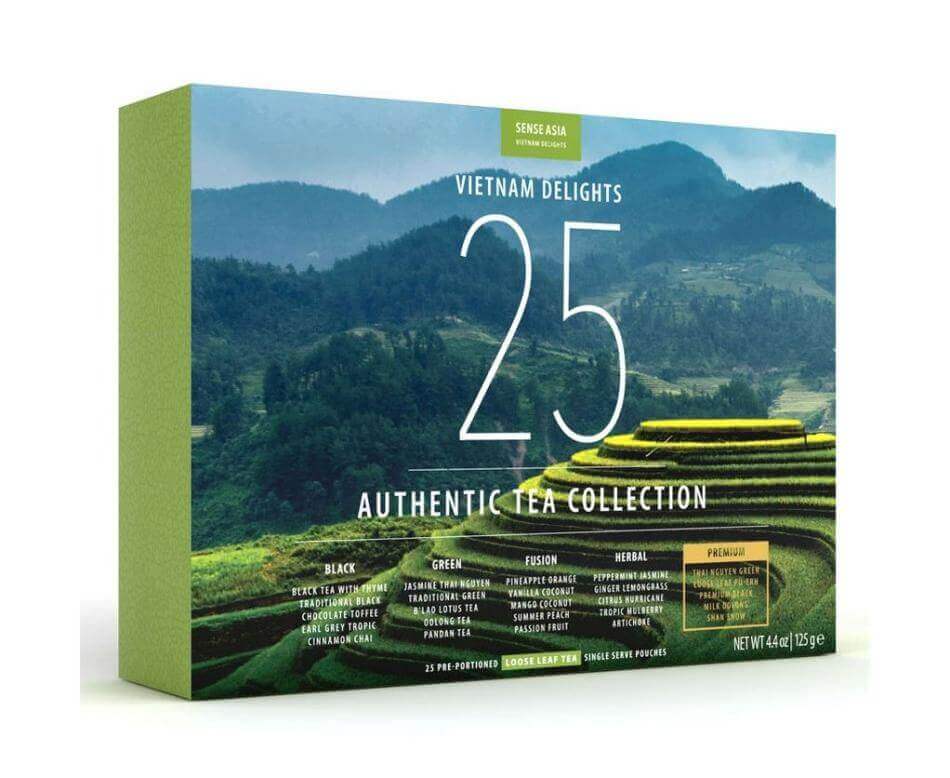 Подарочный набор чая "Vietnam Delights" collection, 5 г х 25 стиков, Sense Asia