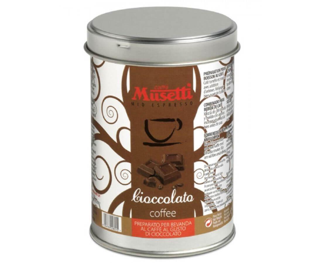 Кофе молотый ароматизированный "Шоколад", 125 г, Musetti