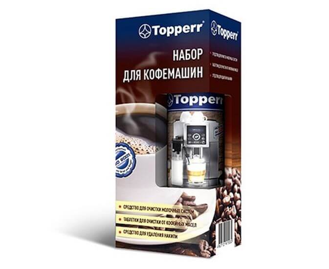 Набор для очистки кофемашин 3042, Topperr