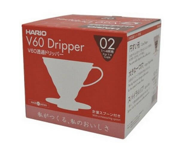 Воронка для пуровера VD-02R, красная, пластик, Hario