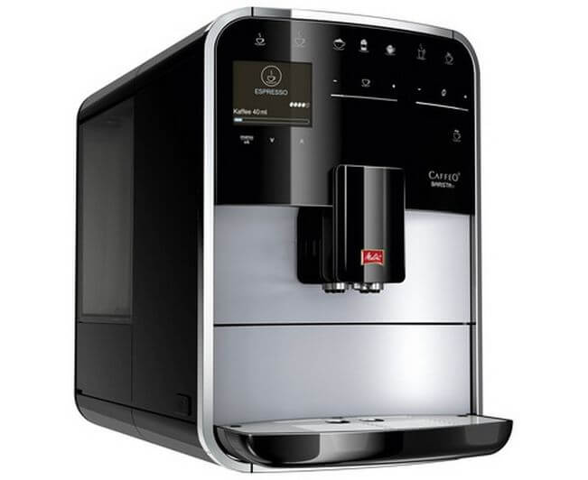 Кофемашина F 730-101 Caffeo Barista, черно-серебристая, пластик, Melitta