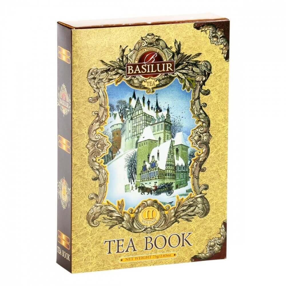 Чай Basilur "Чайная книга. Том 2", чёрный с добавками, 75 гр
