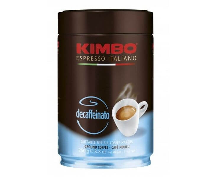 КОФЕ МОЛОТЫЙ DECAFFINATO, 250 Г, Ж/Б, KIMBO