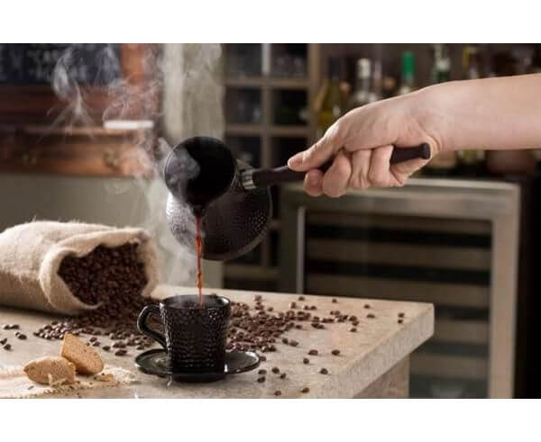Керамическая турка Ibriks Hammered, 350 мл, черная, Ceraflame