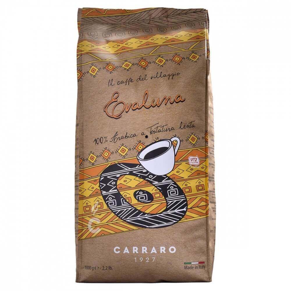 Кофе Carraro "Evaluna", в зернах, 1000 гр