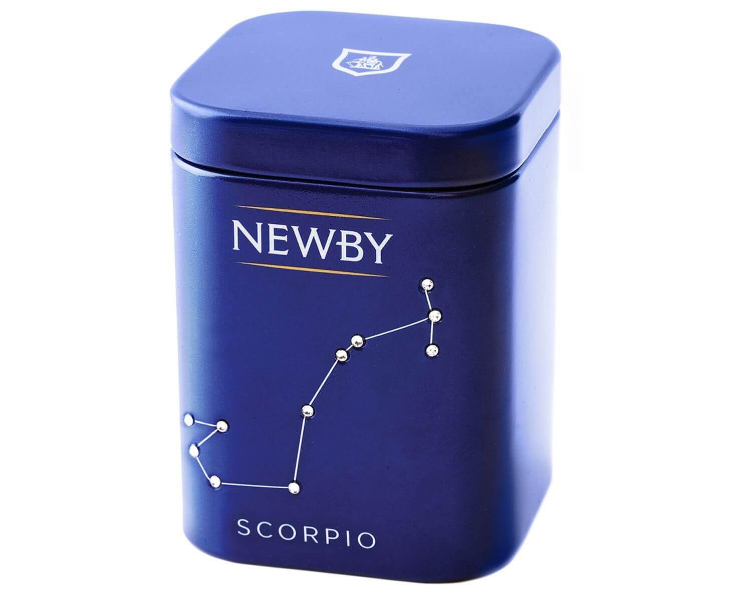 Чай листовой Scorpio Jasmine, 25 г, серия Zodiac mini Caddies, Newby