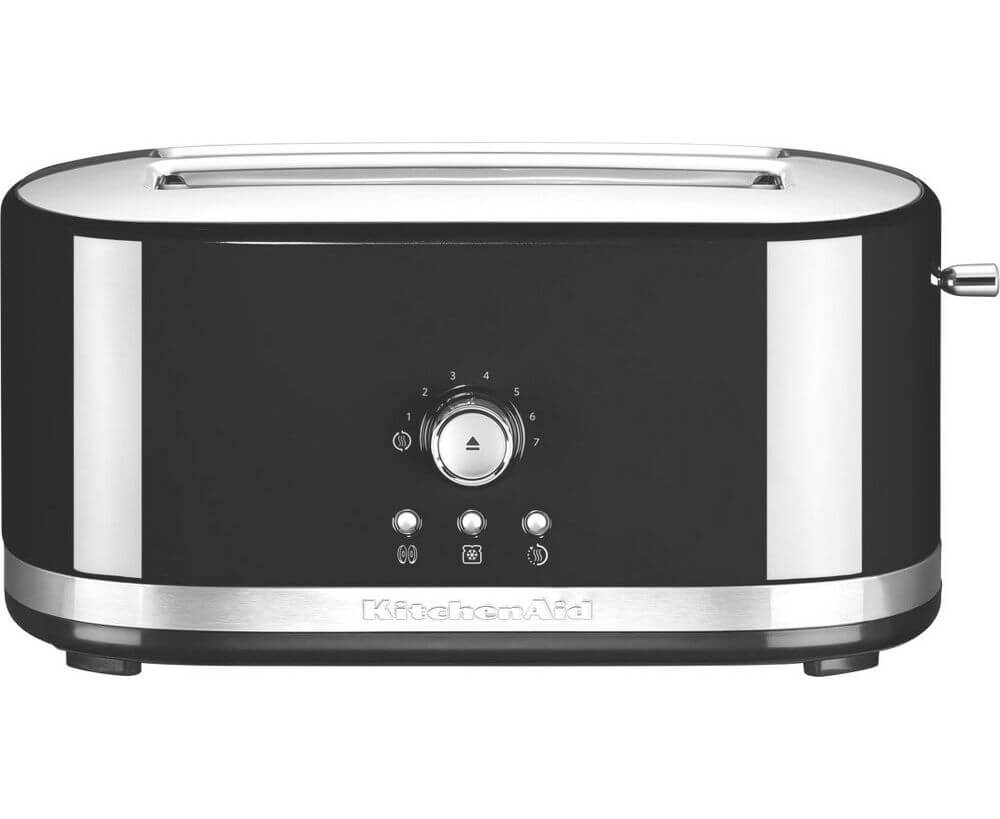 Тостер Artisan на 2 хлебца, удлиненные слоты, черный, 5KMT4116EOB, KitchenAid