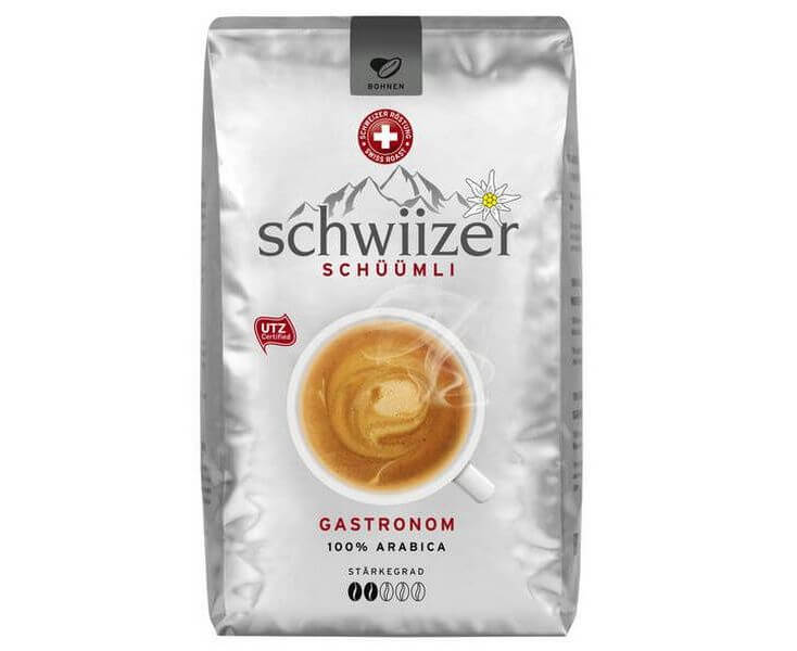 Кофе в зернах Gastronom, 1 кг, Schwiizer
