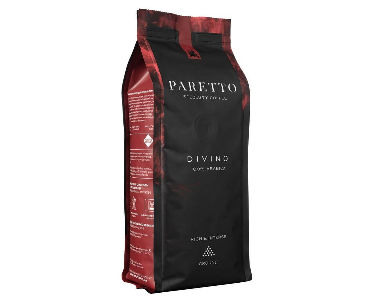 Кофе в зернах SCR Paretto Divino, 250 г, в/у