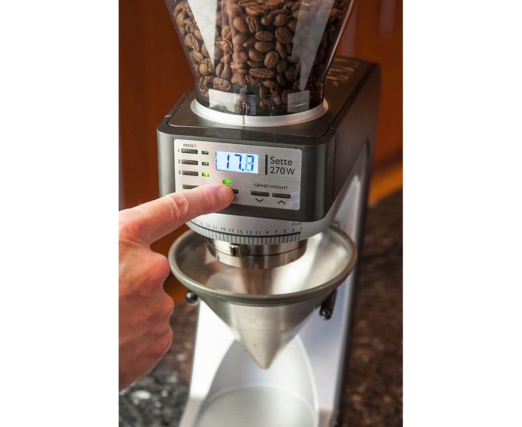 Кофемолка SETTE 270W, черно-серебристая, Baratza