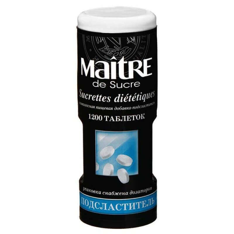 Подсластитель Maitre, 1200 таблеток