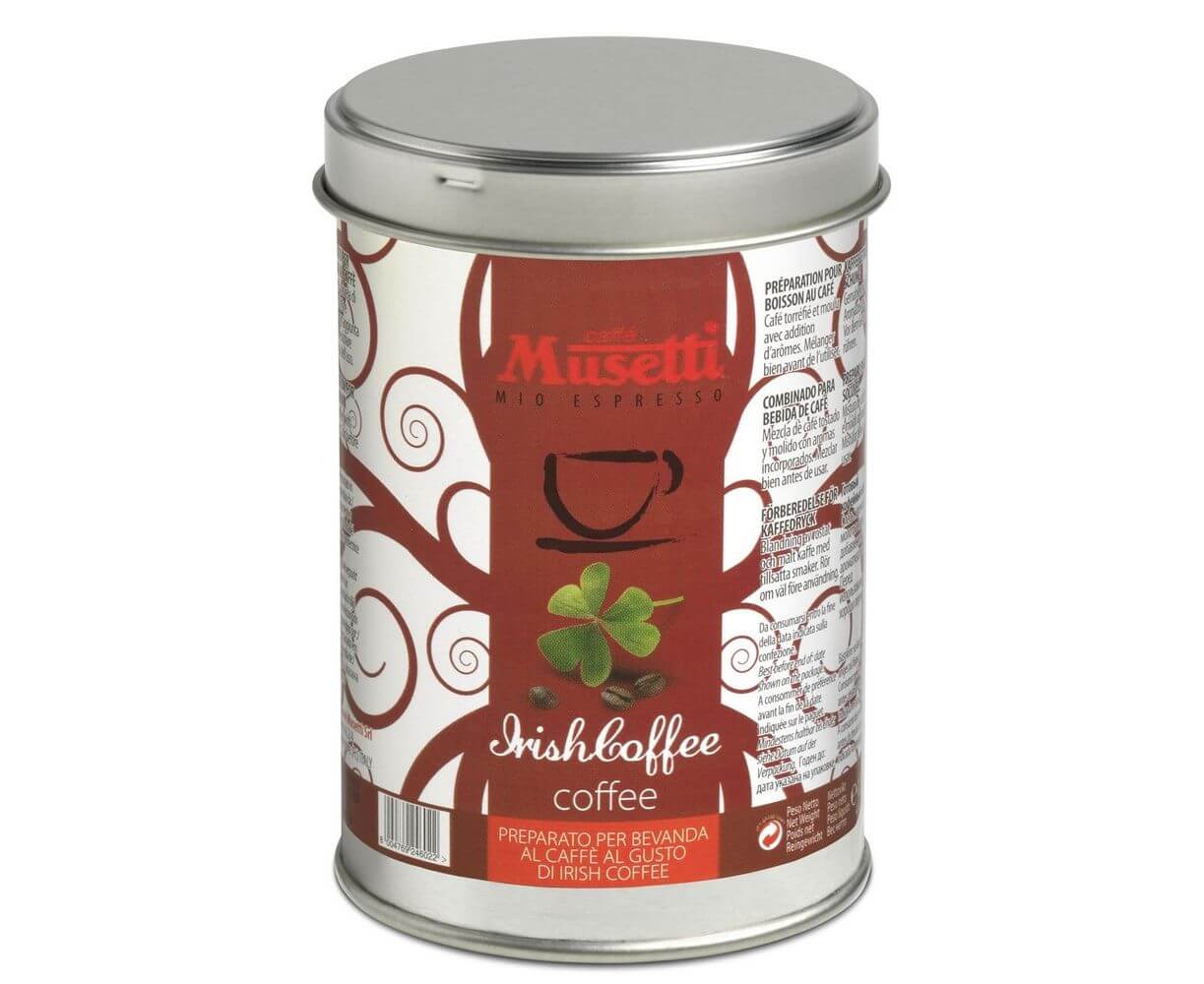 Кофе молотый ароматизированный "Айриш", 125 г, Musetti