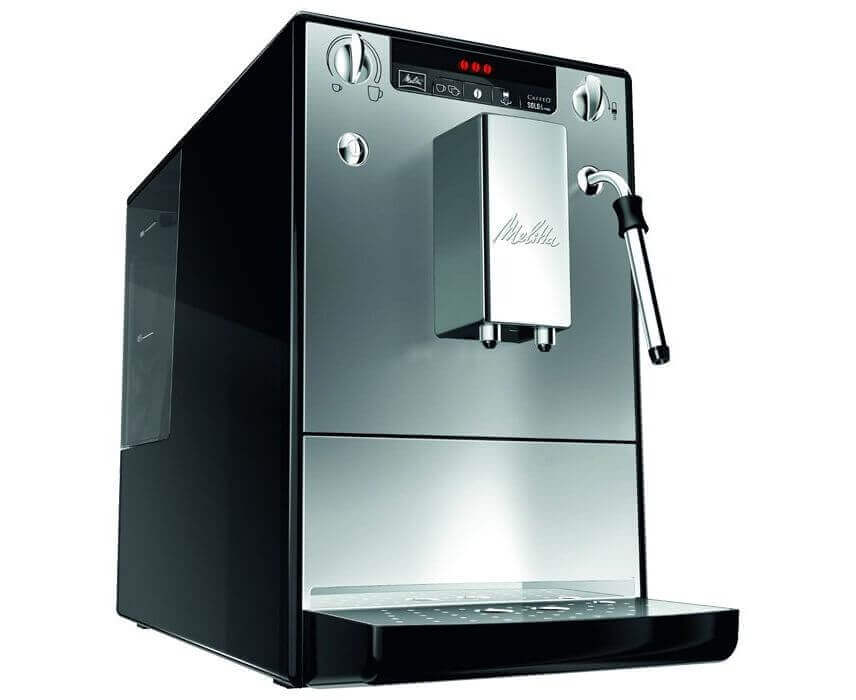 Кофемашина профессиональная Е 953-102 CAFFEO Solo&milk, черно-серебристая, пластик, Melitta