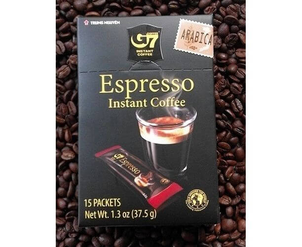 Кофе растворимый G7 Espresso, 2.5 г х 15 стиков, TRUNG NGUYEN