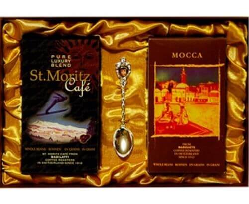 Подарочный набор кофе Мокка (молотый) + Санкт-Мориц (молотый), 2 х 250 г, Badilatti